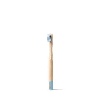 KUMPAN AS04 Dětský bambusový zubní kartáček modrý