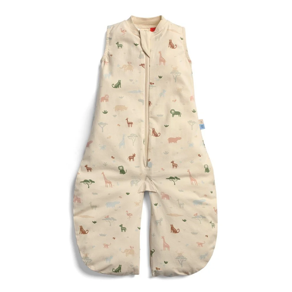 ergoPouch Vak a overal na spaní 2v1 Suit Savannah 8-24 m, 8-14 kg, 0,2 tog
