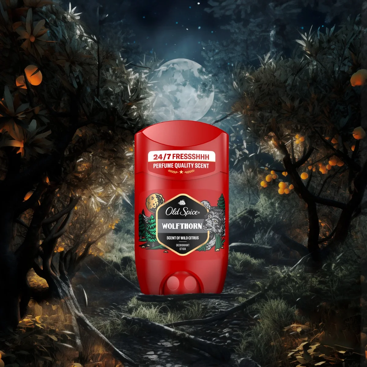 Old Spice Wolfthorn Pánský tuhý deodorant 85 ml