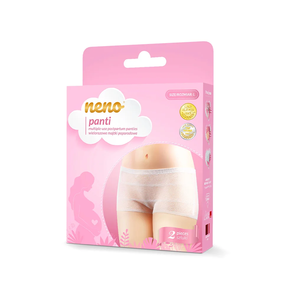 Neno Poporodní kalhotky na opakované použití Panti L 2 ks