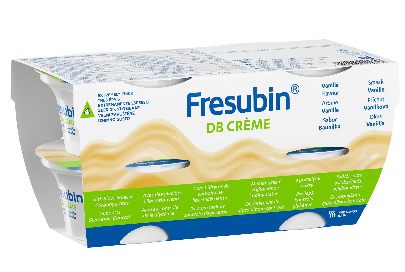Fresubin DB CREME příchuť vanilková 4x200 g