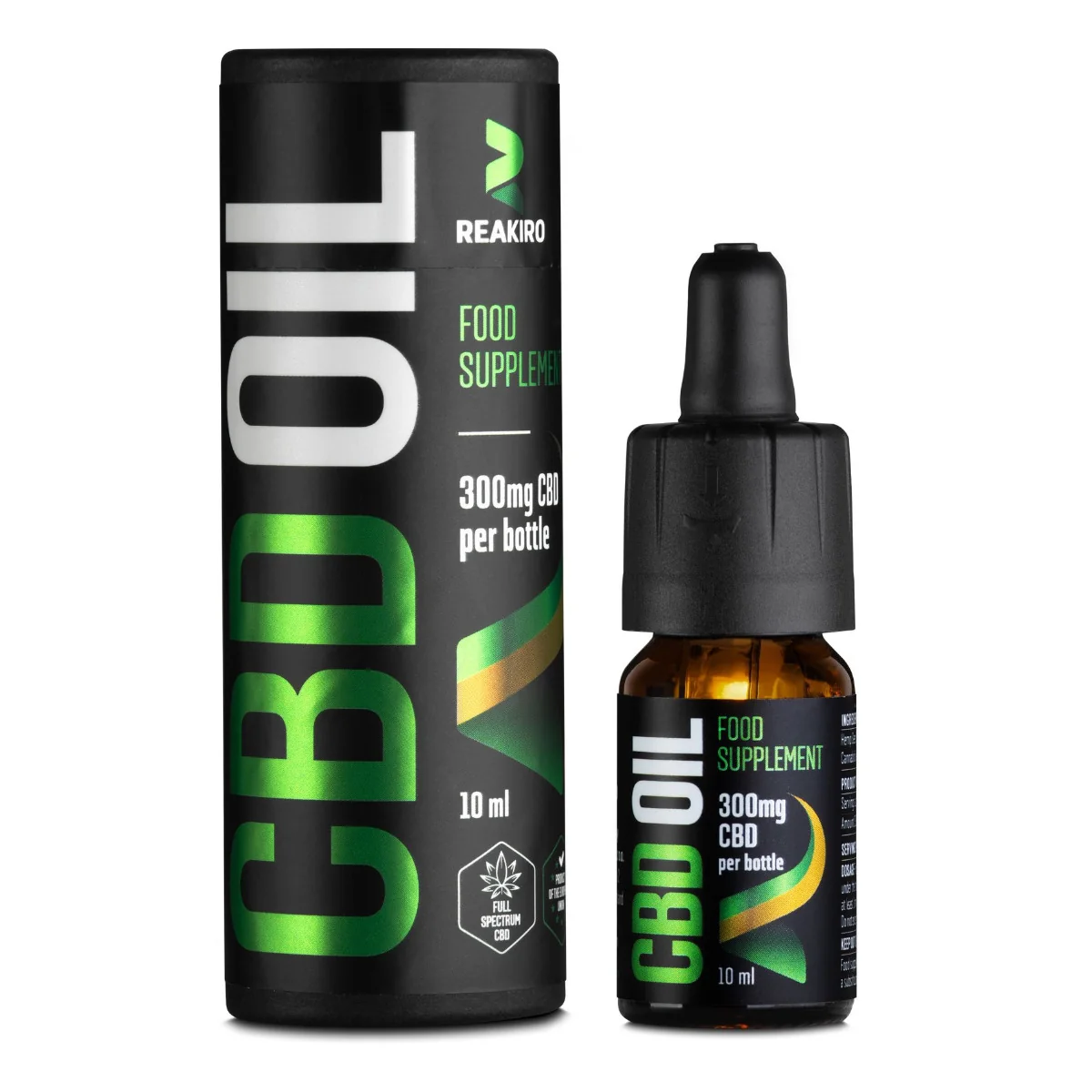 Reakiro CBD olej 3% 10 ml