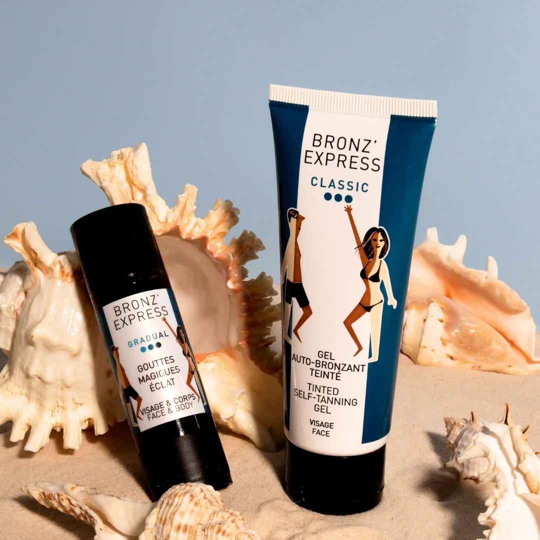 Bronz'Express Tónovaný samoopalovací gel na obličej Classic 75 ml