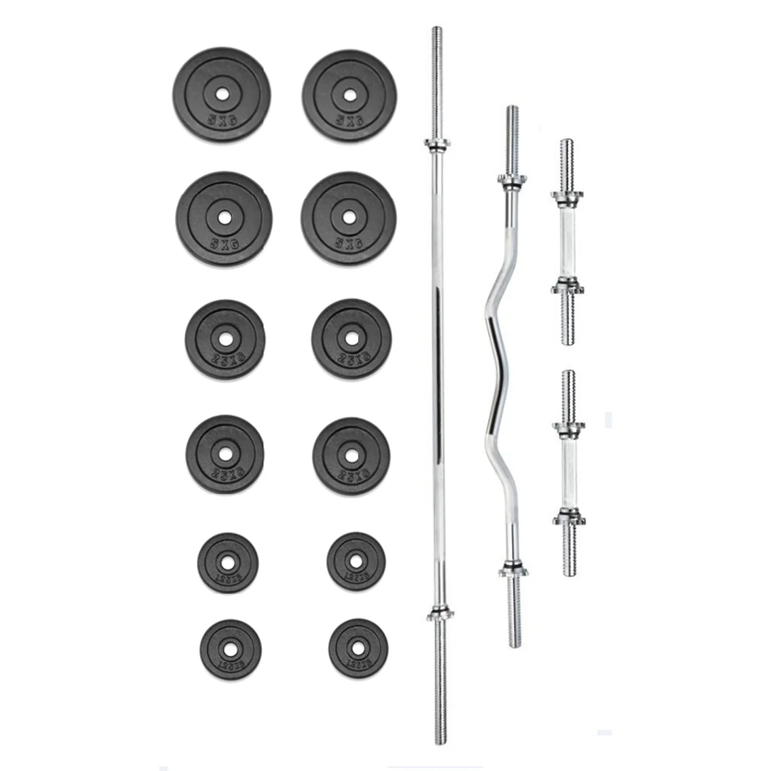 TRINFIT Činkový set PREMIUM XL kovový 60 kg