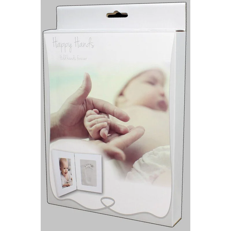 Happy Hands double frame White