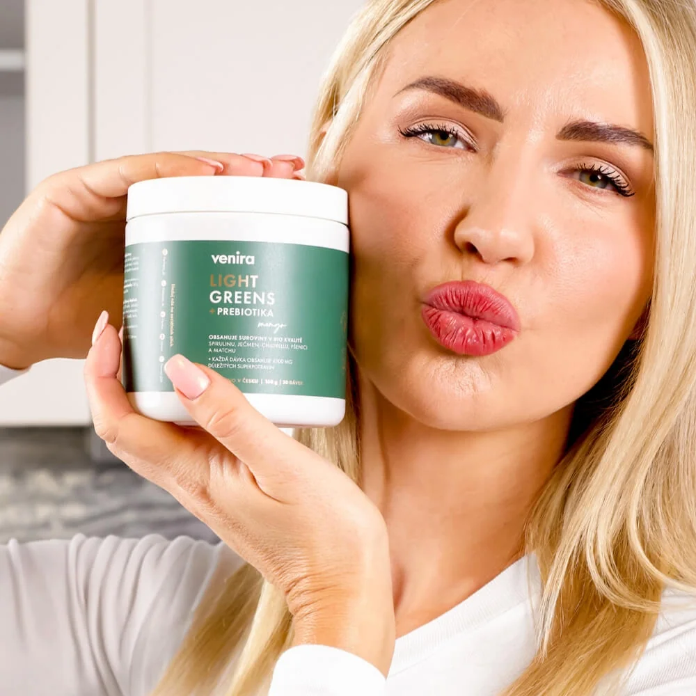 Venira Light greens + prebiotika mango 168 g