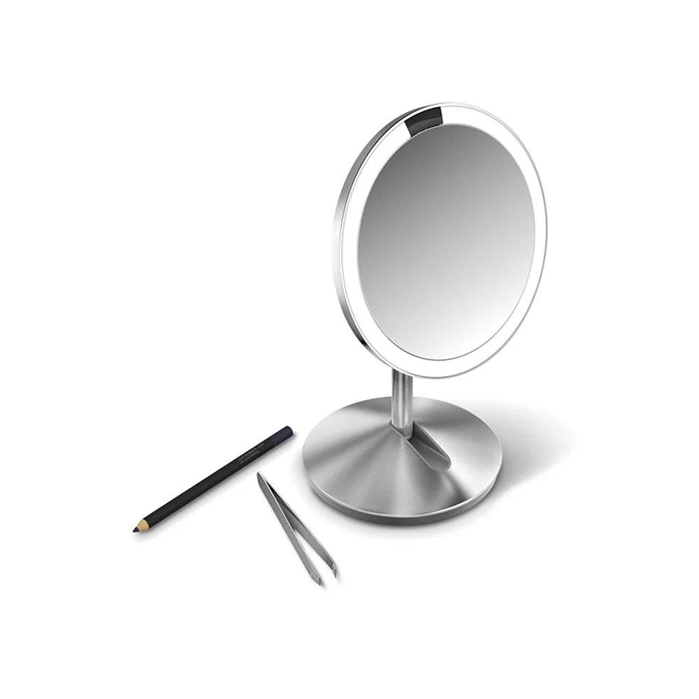 Simplehuman Sensor Tru-lux 10x zvětšení kosmetické zrcátko dobíjecí