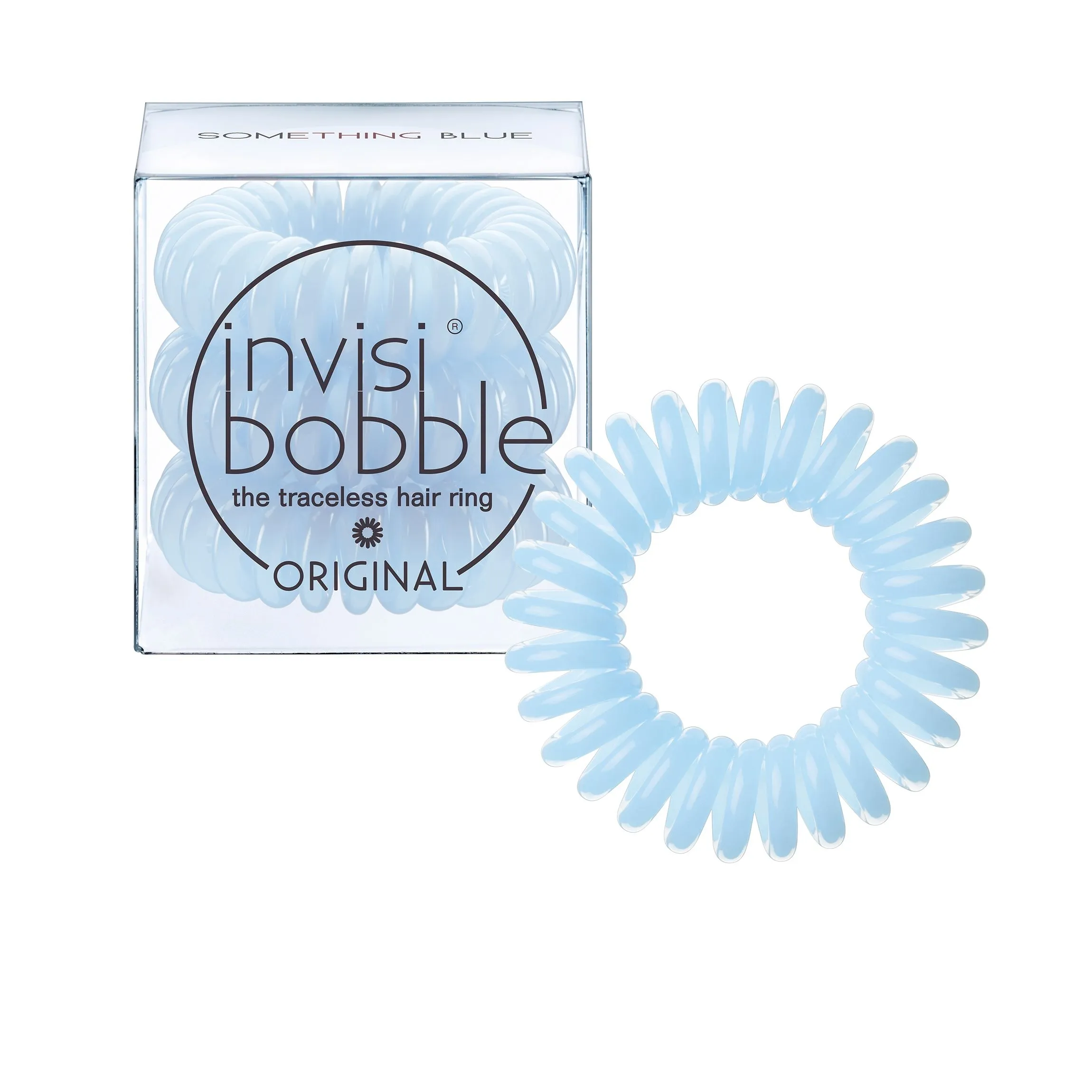 Invisibobble ORIGINAL Something Blue gumička do vlasů 3ks