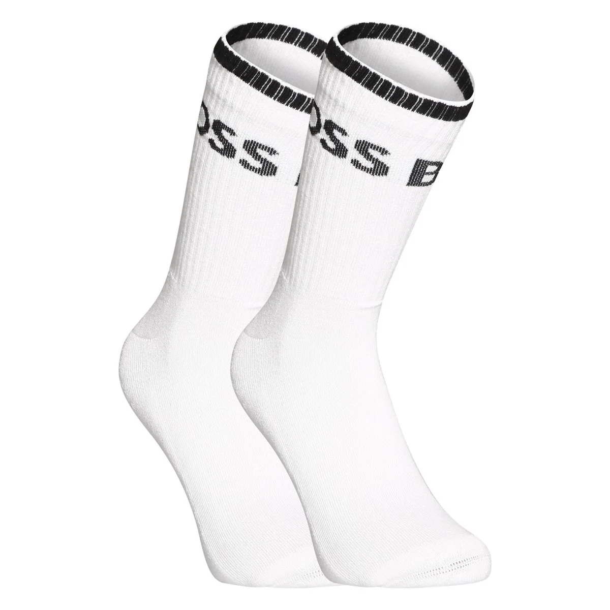 BOSS 6PACK ponožky vysoké bílé (50510168 100) M