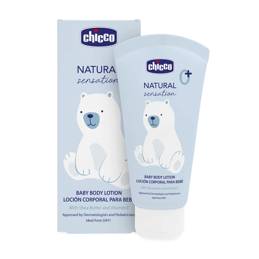 Chicco Tělové mléko Natural Sensation 0m+ 150 ml