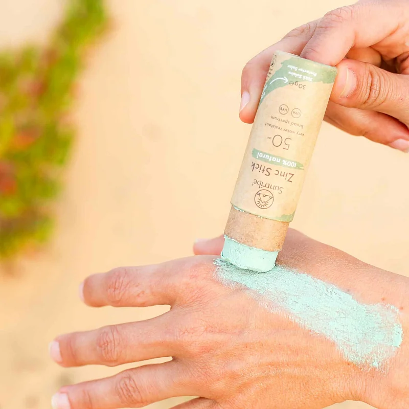 Suntribe Opalovací tyčinka se zinkem SPF 50 mint zelená 30 g