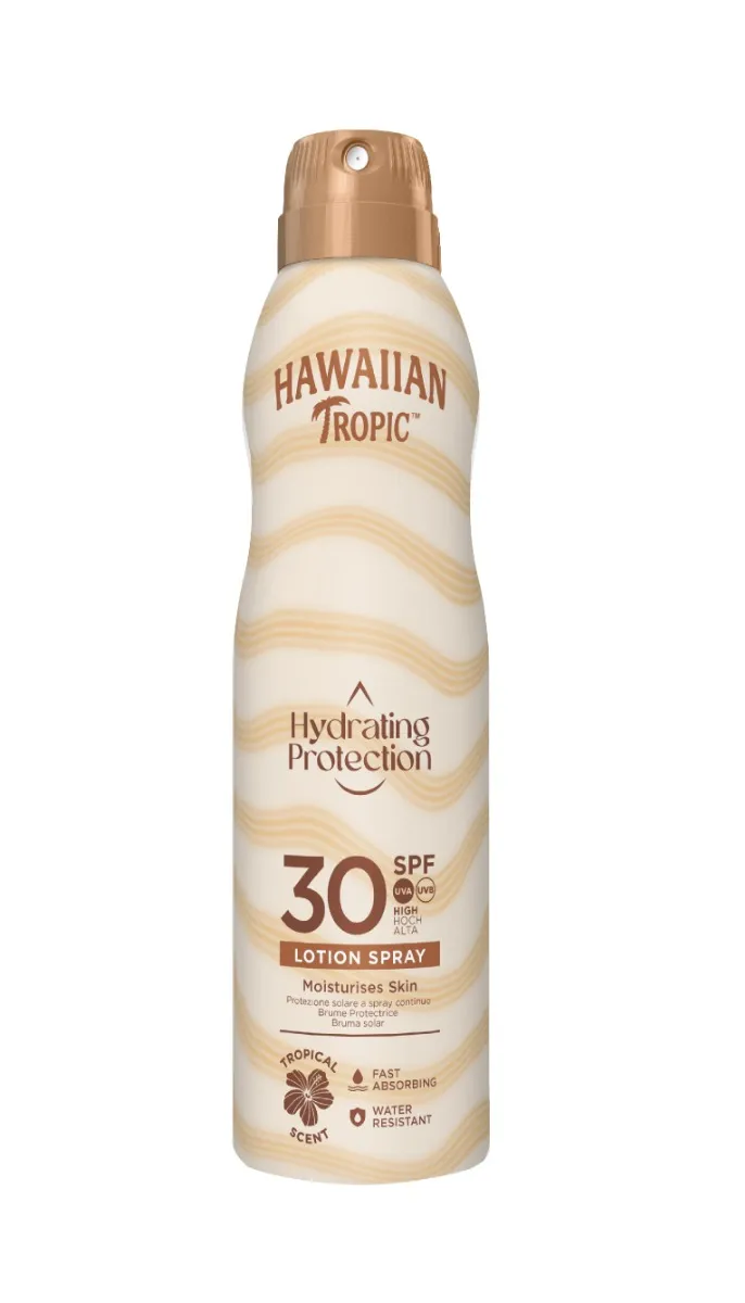 Hawaiian Tropic Silk Hydration SPF30 sprej na opalování 177 ml