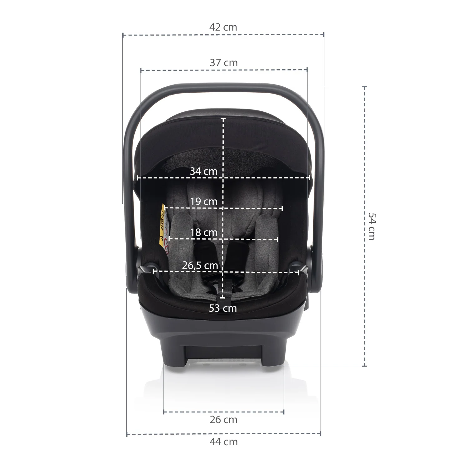 Zopa Autosedačka XS Plus i-size, Titan Grey 2