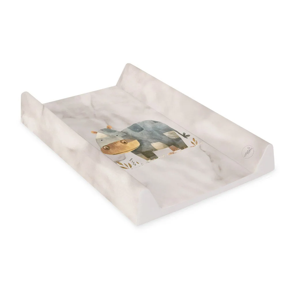 Ceba Podložka přebalovací 2-hranná s pevnou deskou (50x70) Ultra Light Cosy Hippo