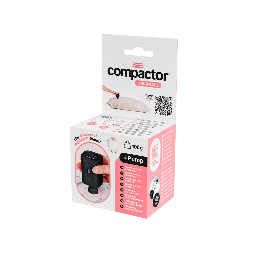 Compactor Elektrická akumulátorová vakuová pumpa 30W