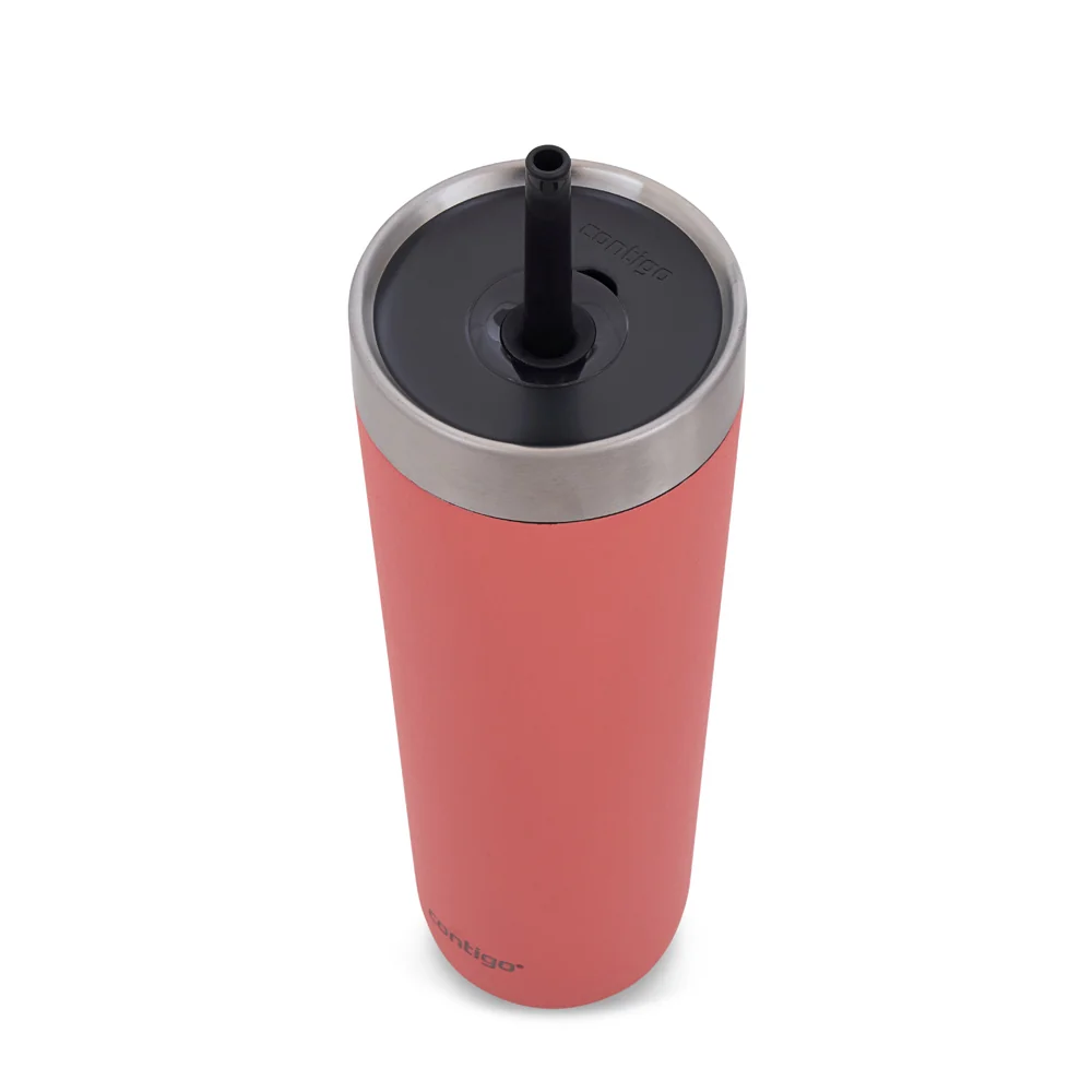 Contigo Láhev na pití Luxe Spillproof Tumb 720 ml korálová
