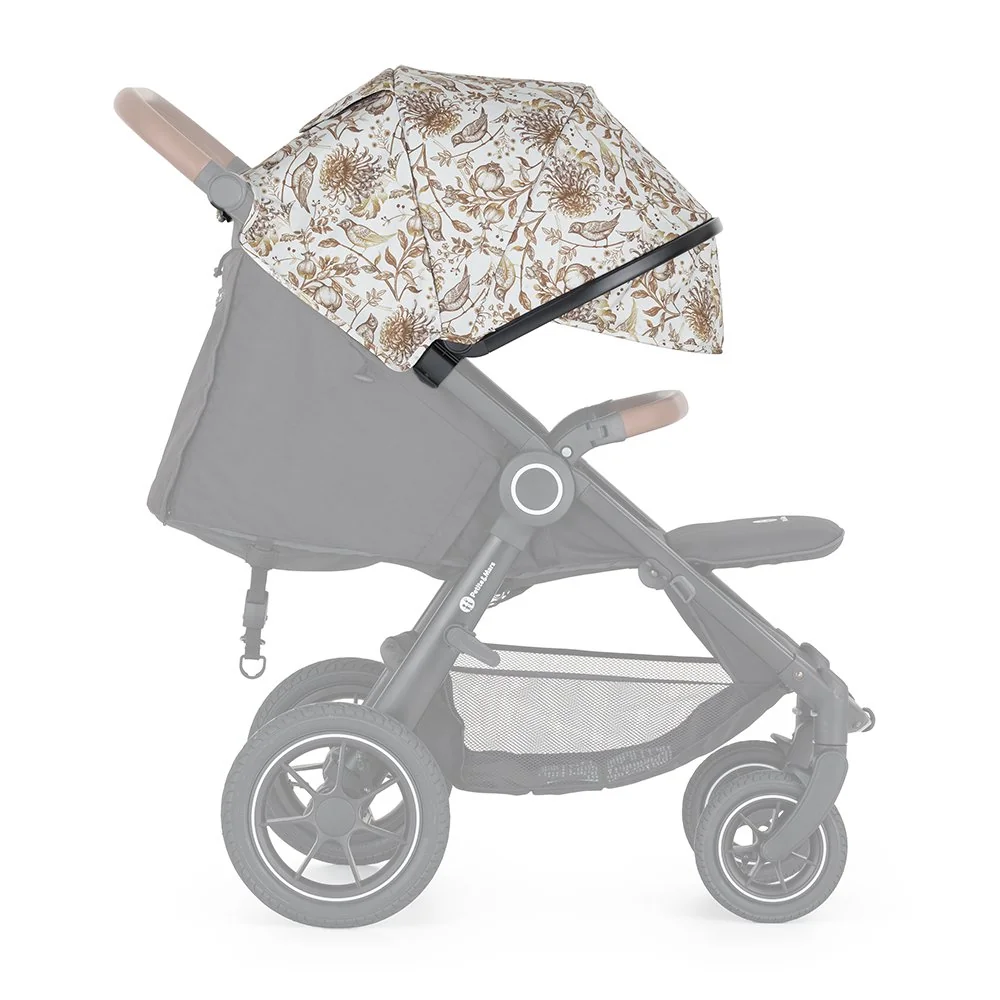 Petite&Mars Stříška ke kočárku Street2 Limited 100 Elegant Birds