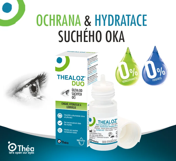 Thealoz Duo. Ochrana a hydratace suchého oka. Thealoz Duo. Ochrana a hydratace suchého oka.