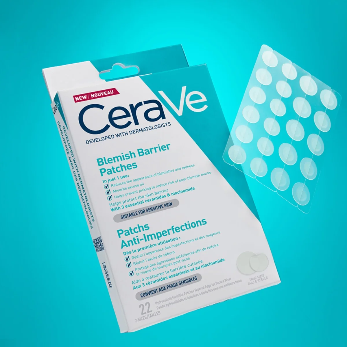 CeraVe Náplasti proti nedokonalostem 22 ks