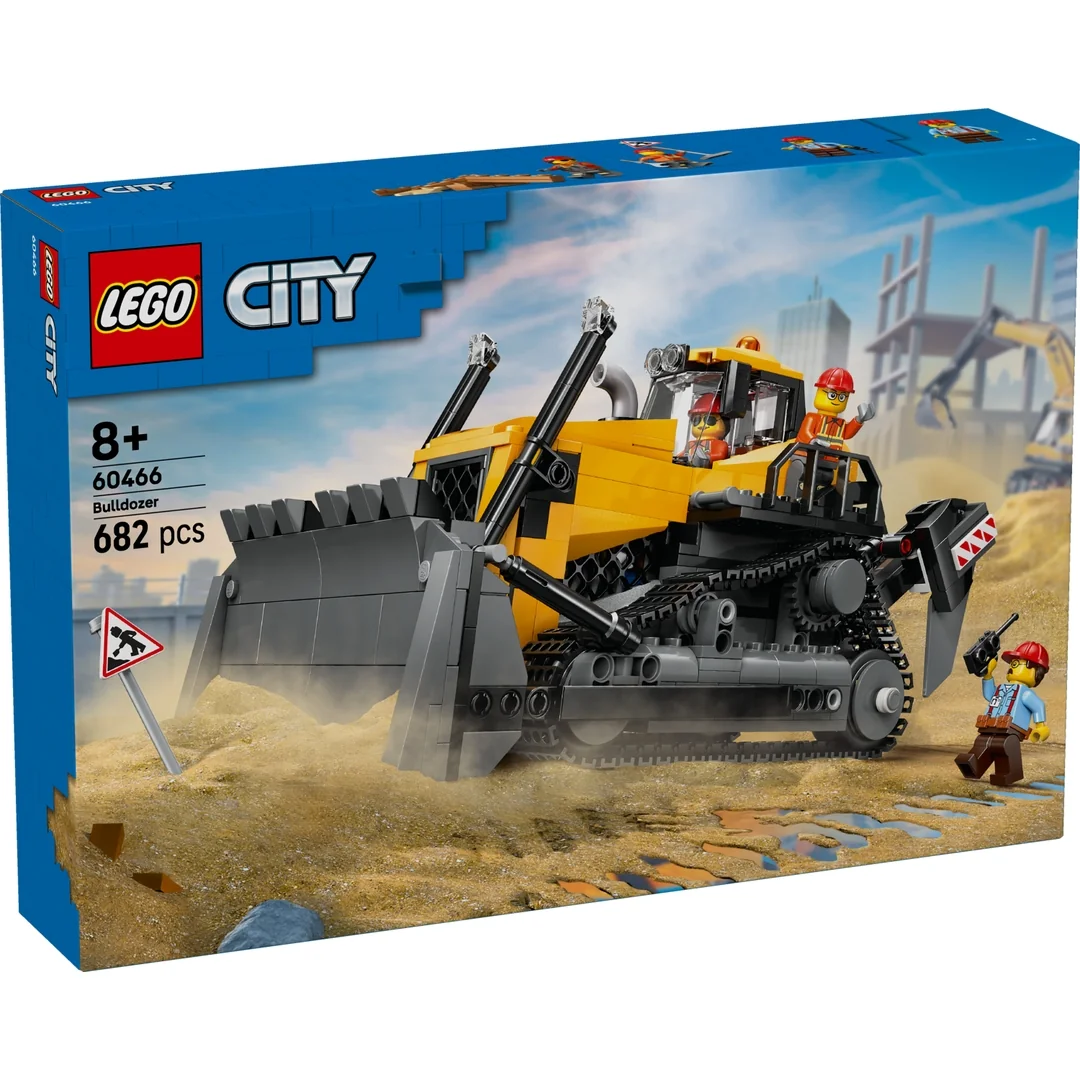 LEGO® City 60466 Žlutý buldozer