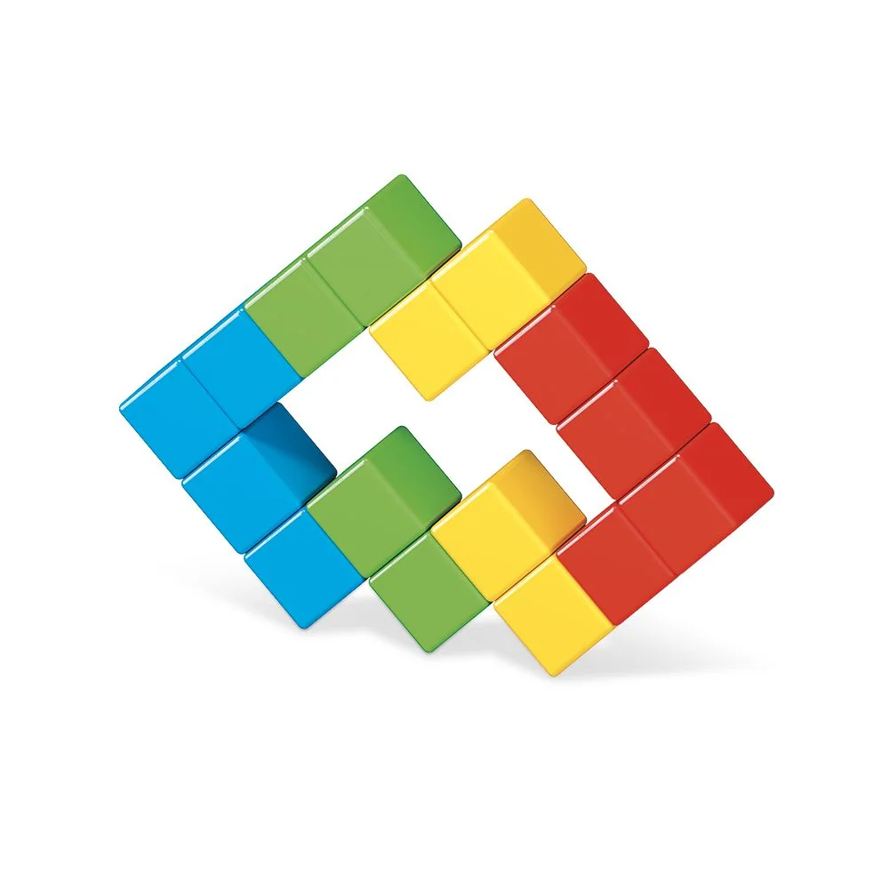 Geomag Magicube Full Color magnetická stavebnice 16 dílků