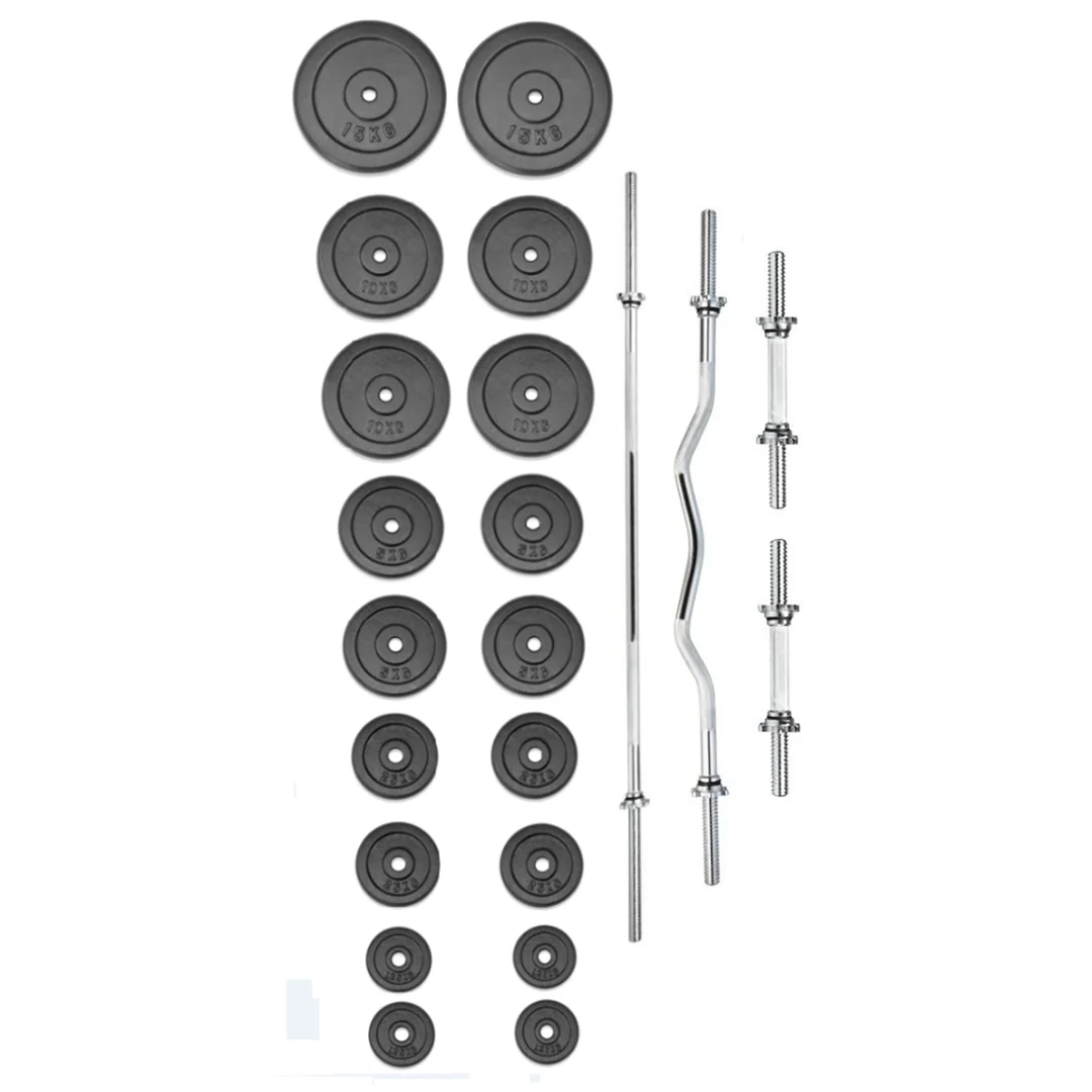 TRINFIT Činkový set PREMIUM kovový 130 kg