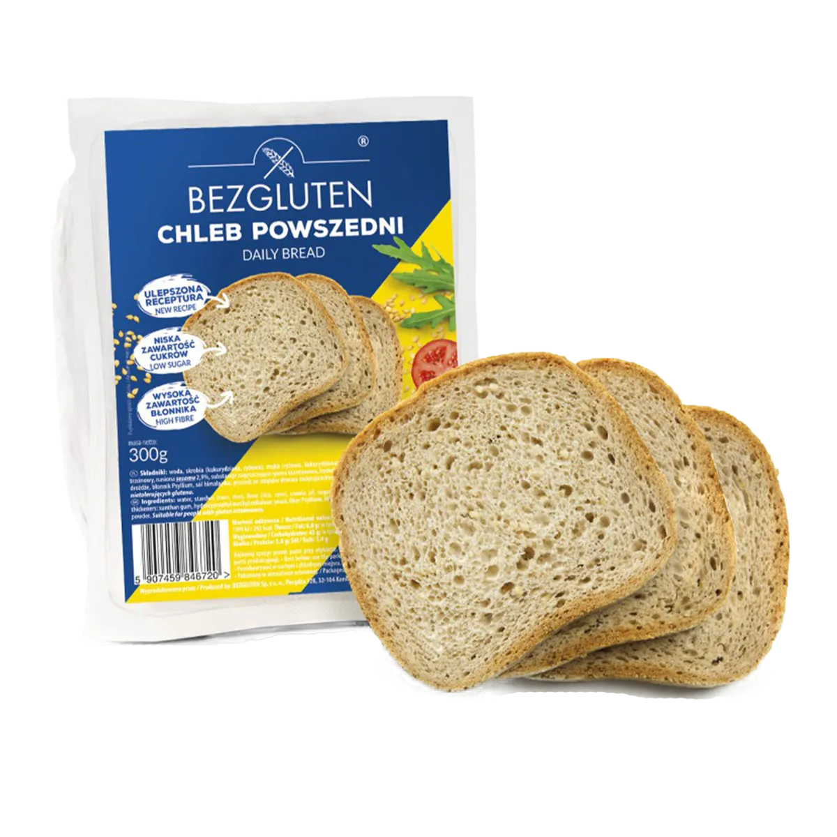 BEZGLUTEN Chléb denní bez lepku 300 g