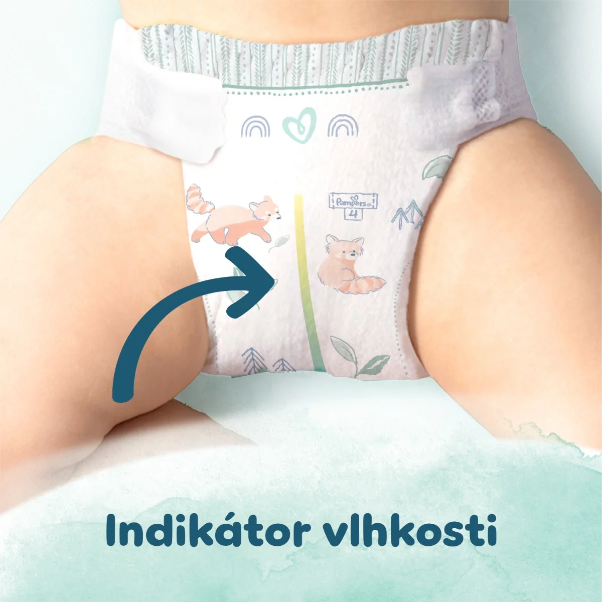 Pampers Harmonie vel. 4 9–⁠⁠⁠⁠⁠⁠14 kg dětské pleny 24 ks