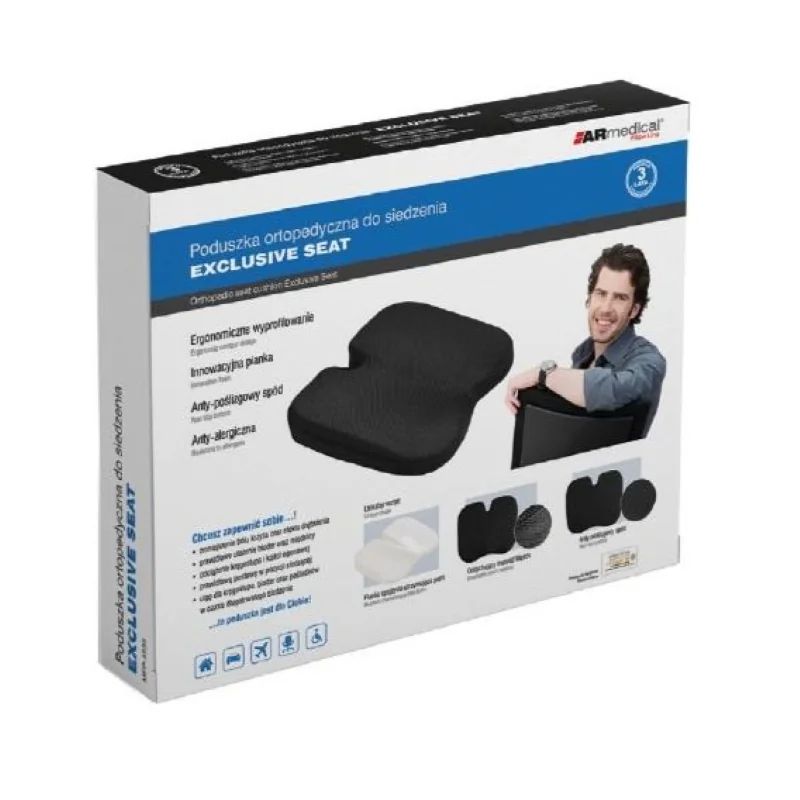 ARmedical Ortopedický sedák z elastické pěny EXCLUSIVE SEAT
