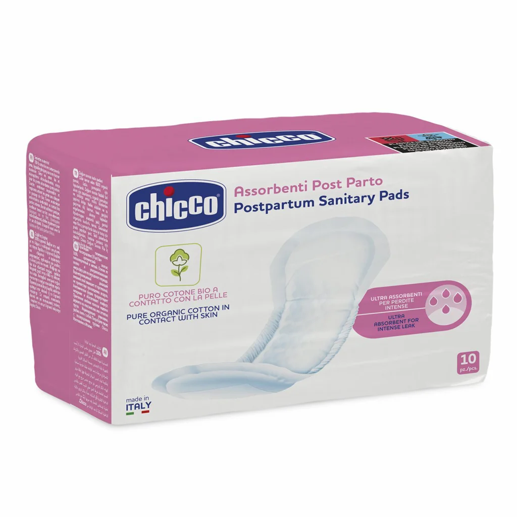 Chicco Vložky poporodní z organické bavlny 10 ks