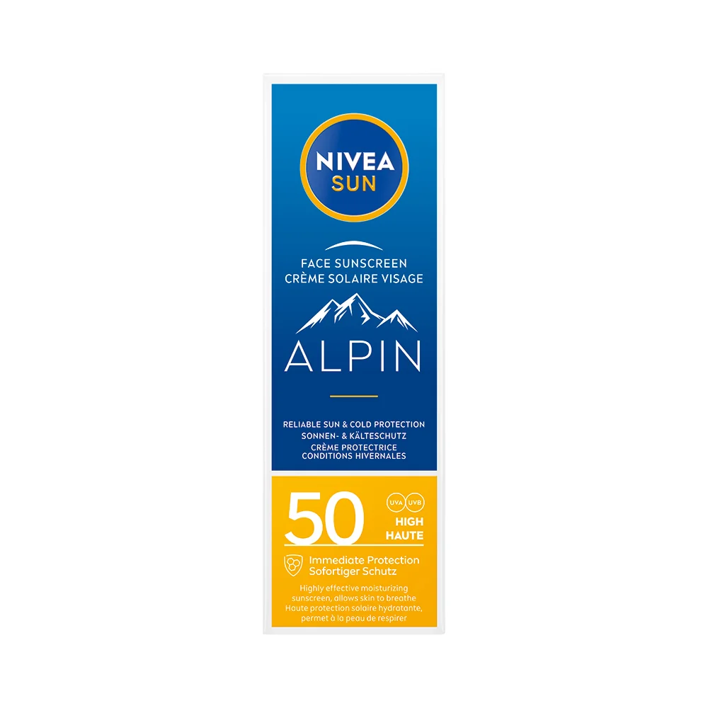 Nivea SUN Alpin SPF50 krém na opalování 50 ml