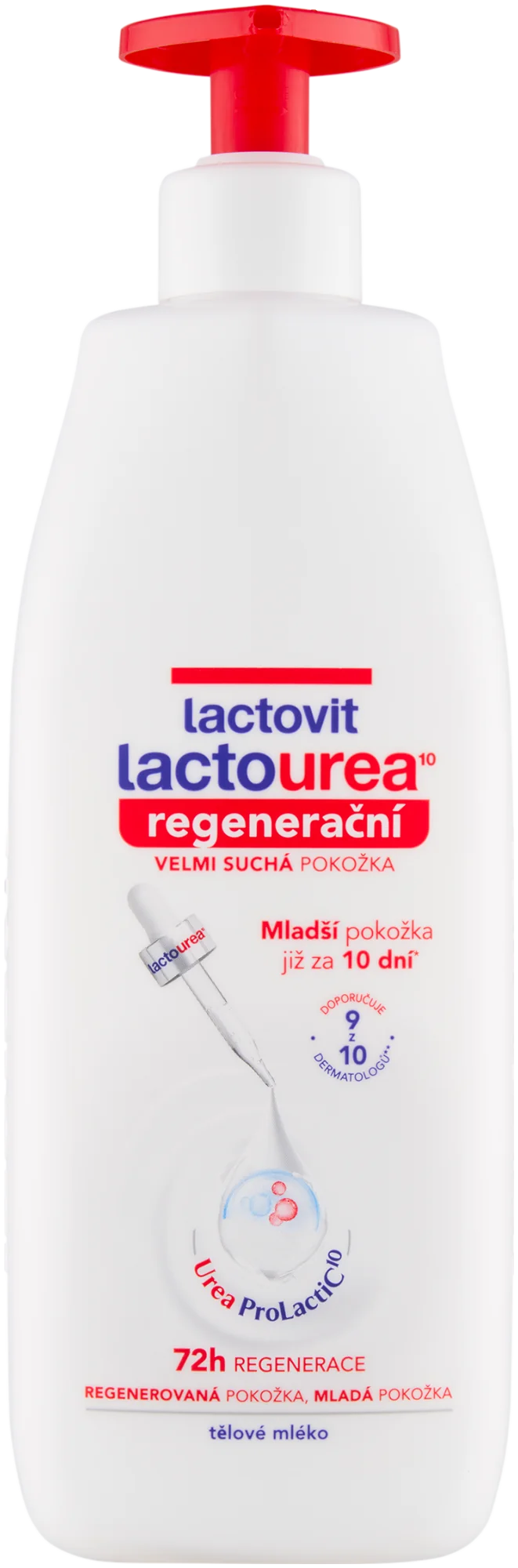 Lactovit Lactourea tělové mléko regenerační 400 ml