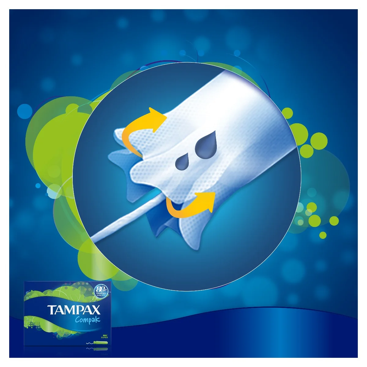 Tampax Compak Super tampony 16 ks