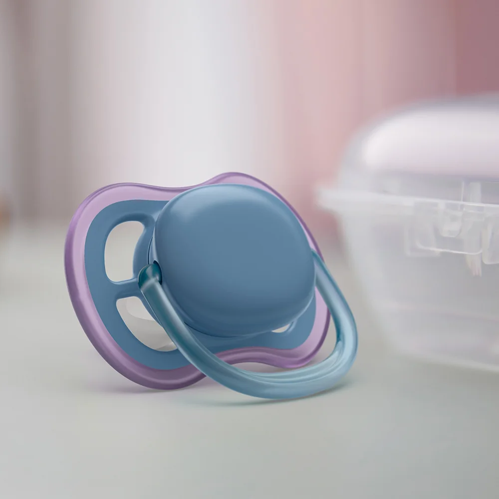 Philips Avent Šidítko Ultra air 6–18m dívka 2 ks