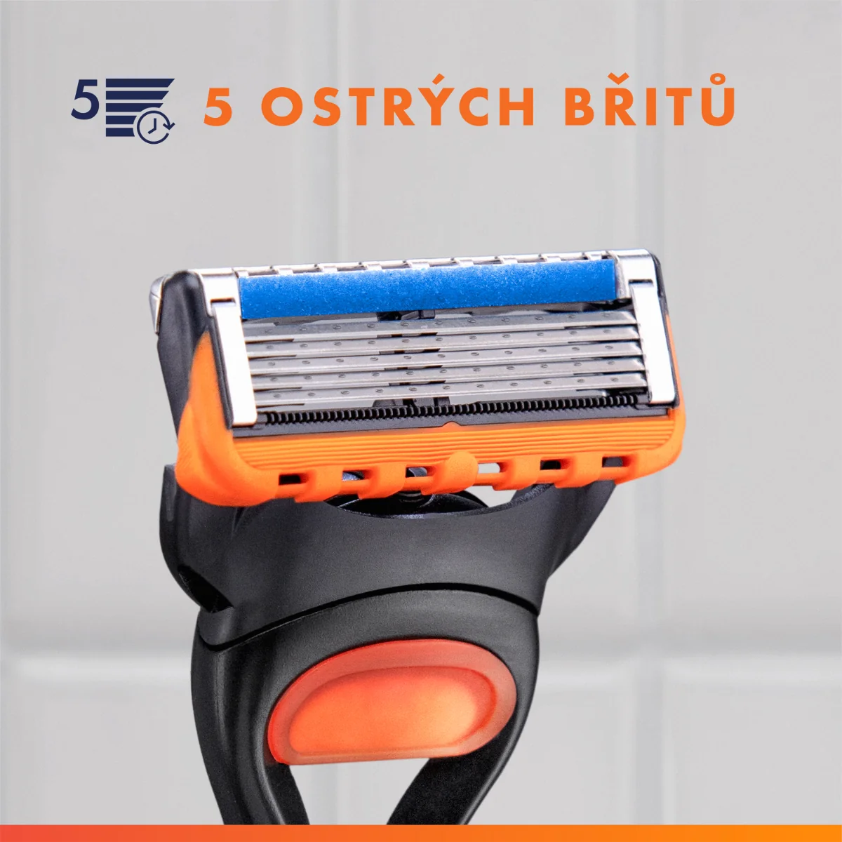 Gillette Fusion5 Manual pánský holicí strojek + 2 hlavice