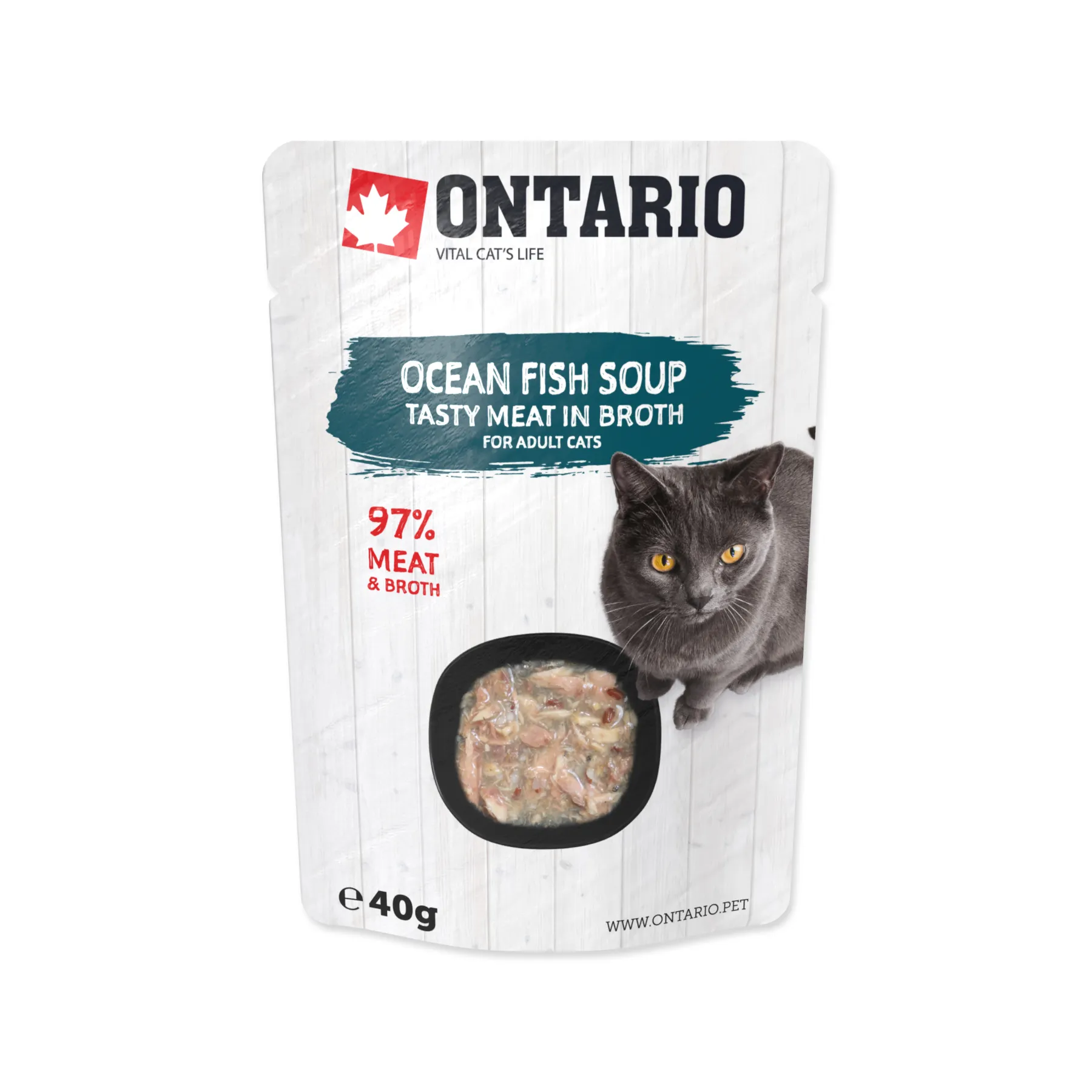 Ontario Polévka mořské ryby kapsička 40 g