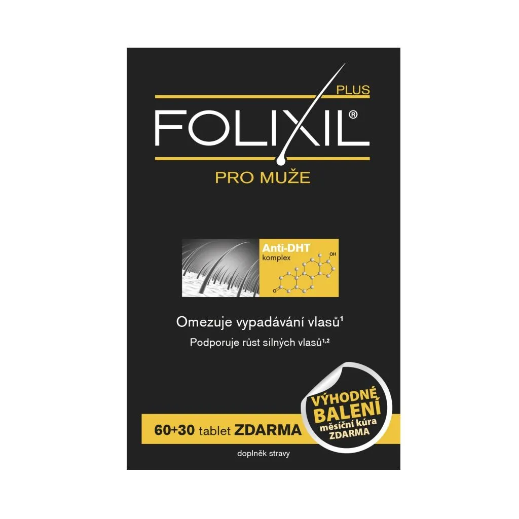 Folixil Plus pro muže 60+30 tablet
