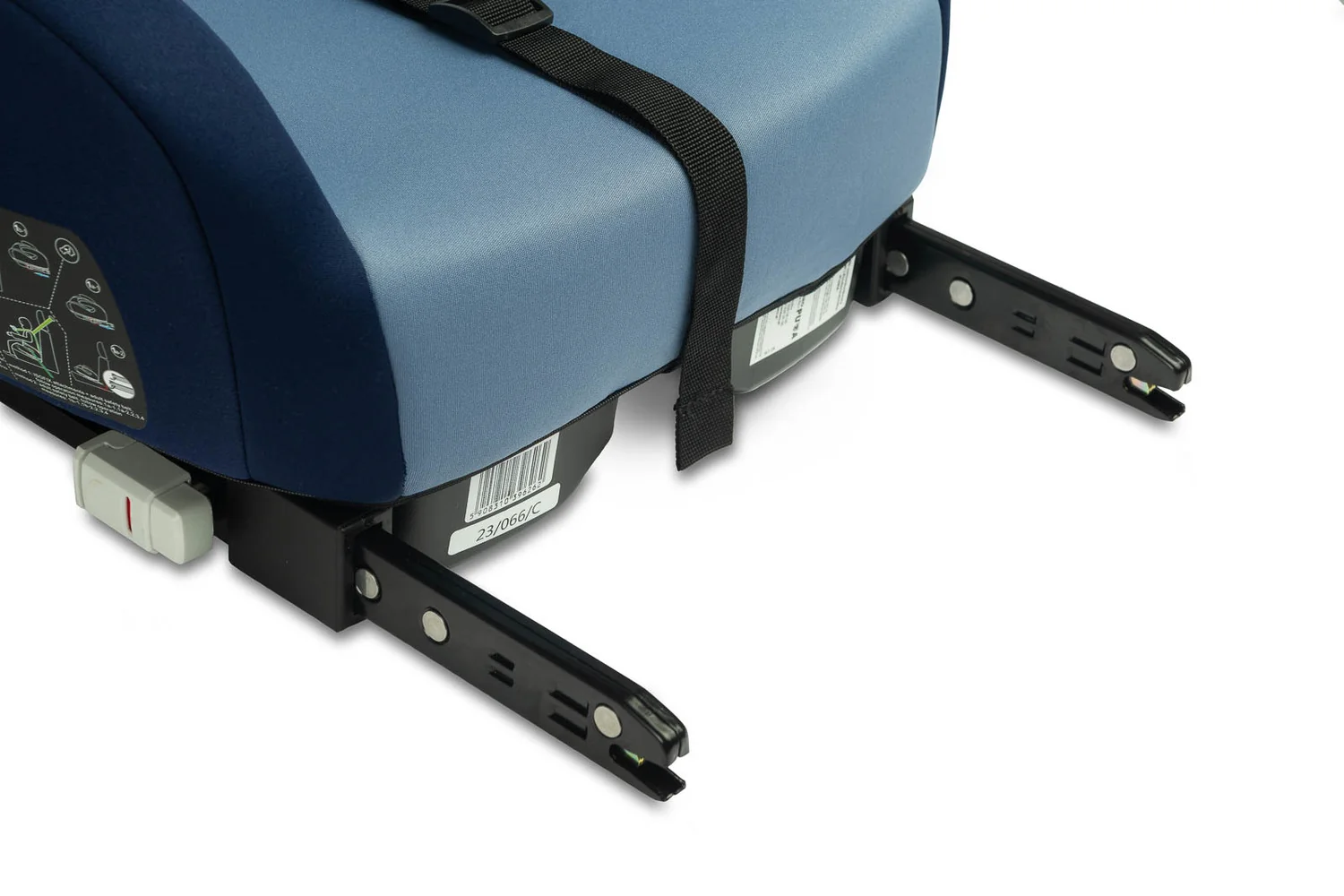 Caretero Podsedák do auta, isofix I-SIZE Puma - modrý