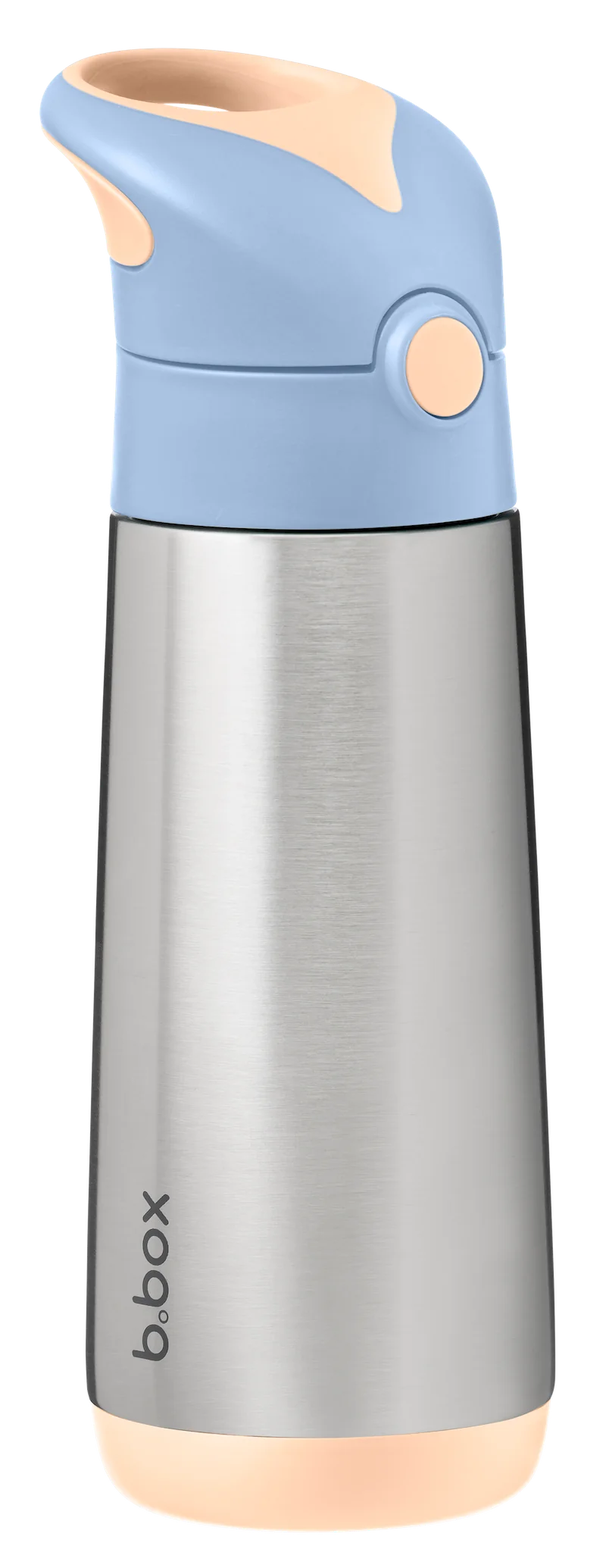 B.BOX Termoska na pití s brčkem 500 ml  - broskvová 