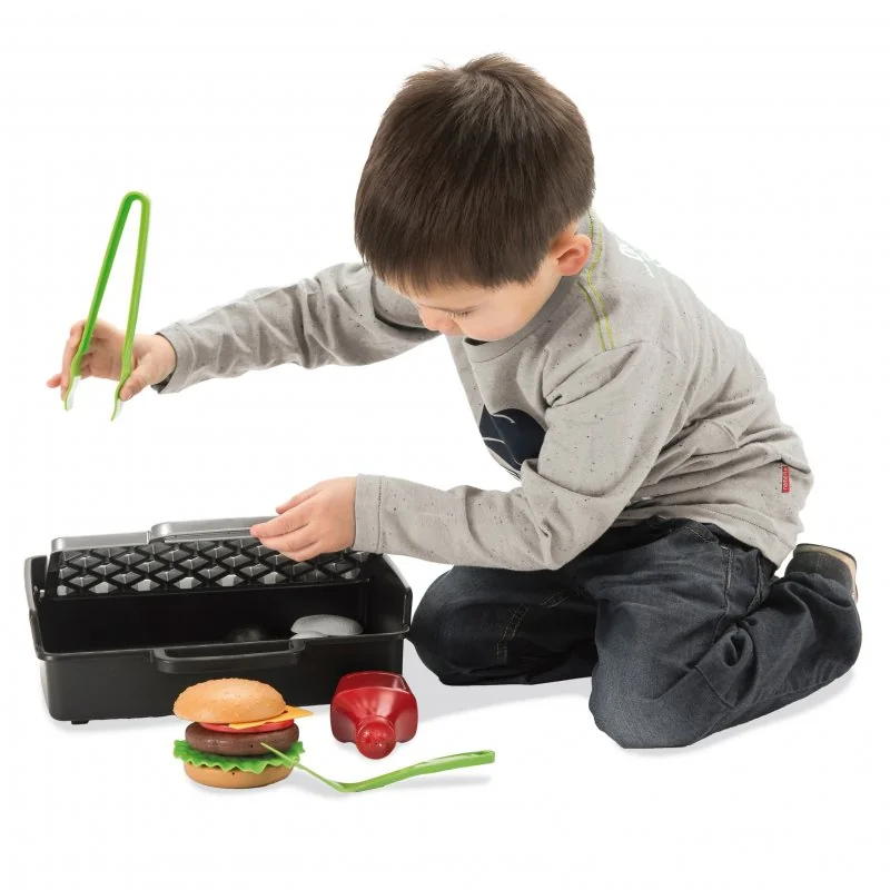 DANTOY Classic BBQ sada Burger & Hotdog 19ks 24m+