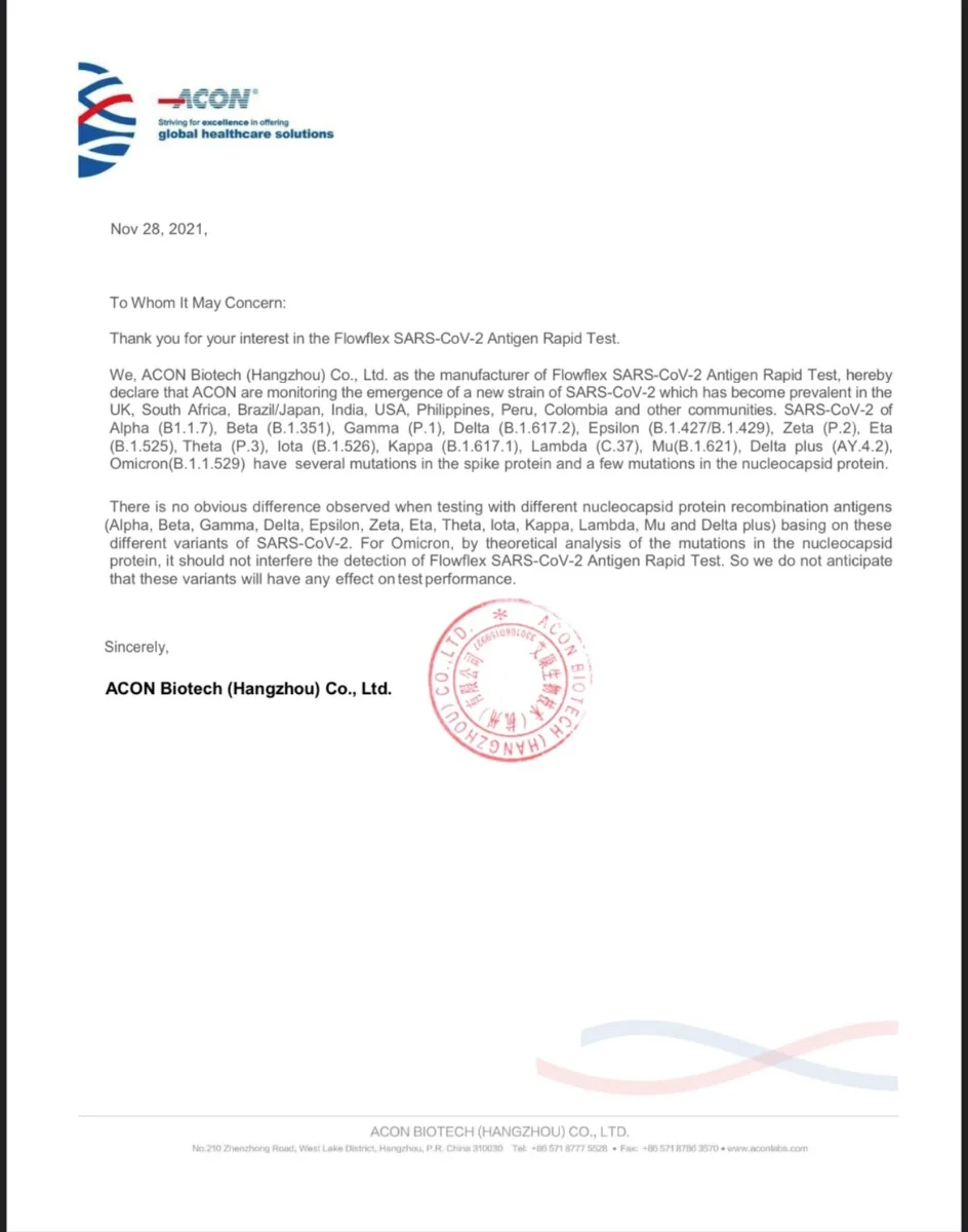 FlowFlex SARS-CoV-2 antigenní test 1 ks