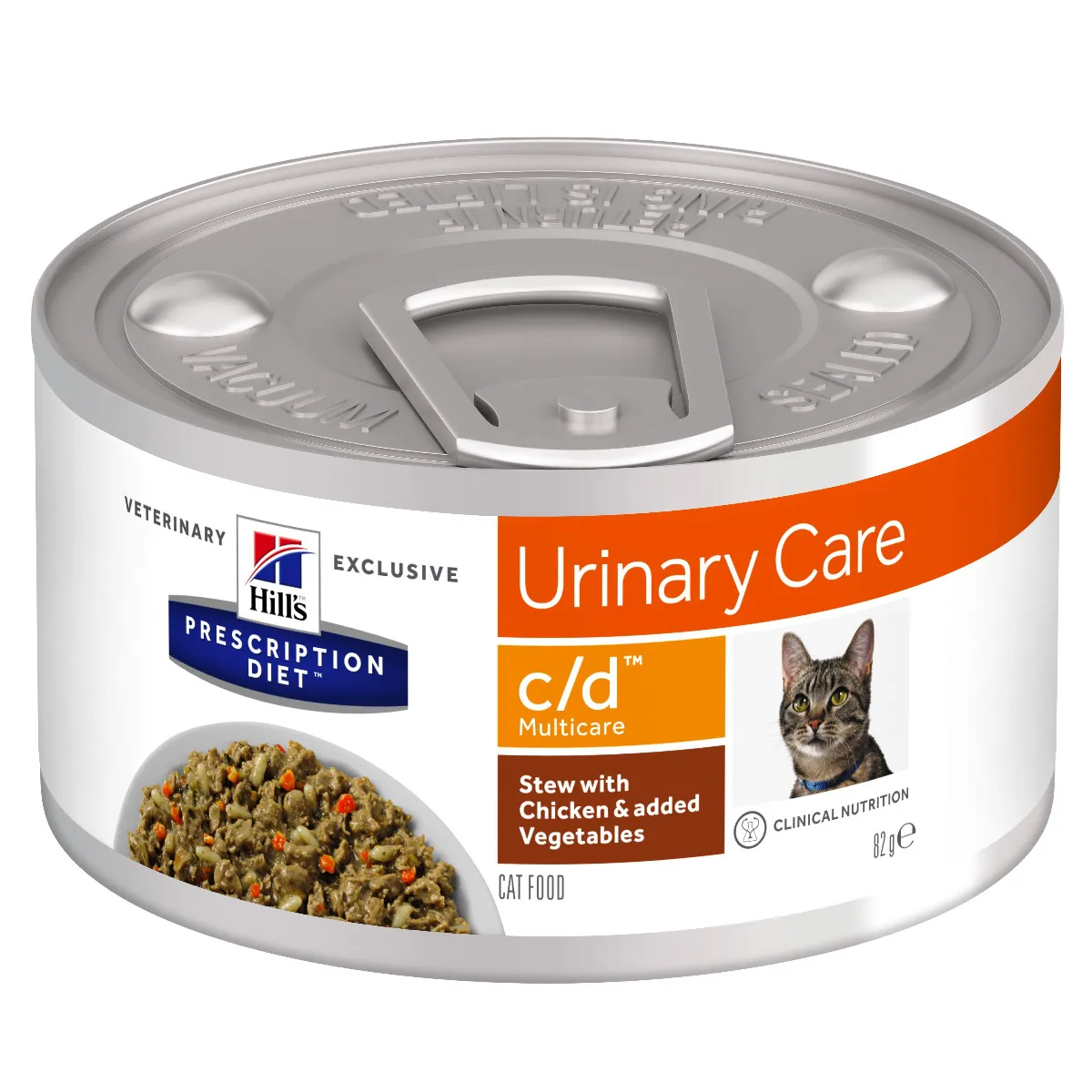 Hill's PD c/d Multicare Krmivo pro kočky s kuřetem a zeleninou