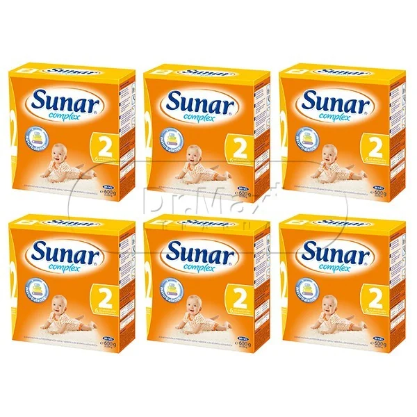 Sunar complex 2 5x600g + 1 ZDARMA