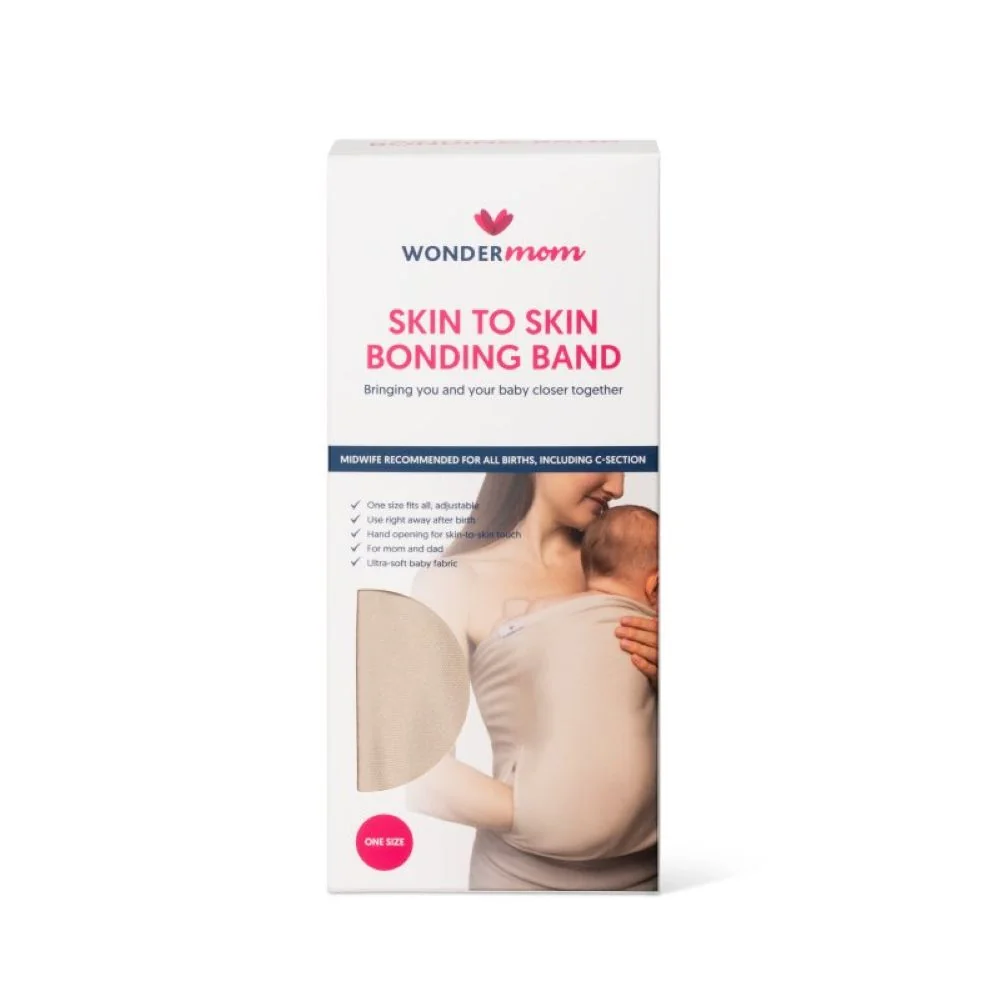 Wondermom Bonding Band Skin to Skin 1 ks Beige
