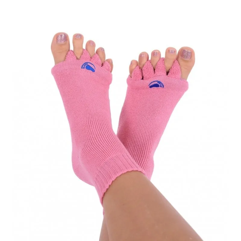 HappyFeet Adjustační ponožky Pink vel. M 1 pár