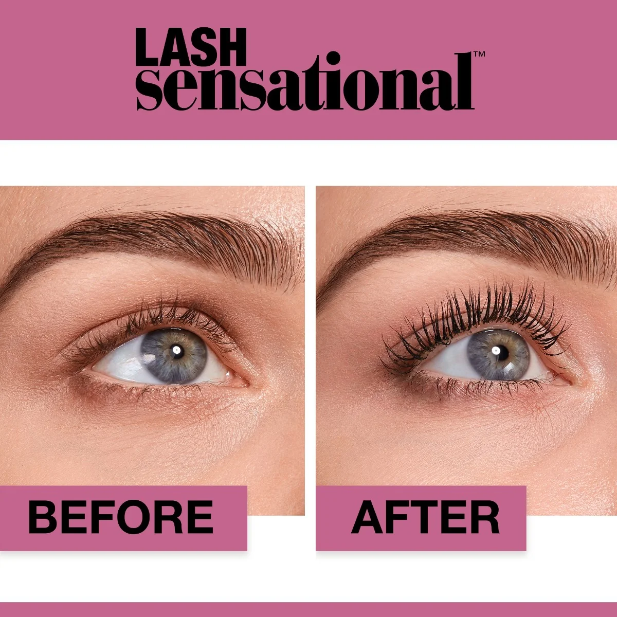 Maybelline Lash Sensational Black řasenka 9,5 ml