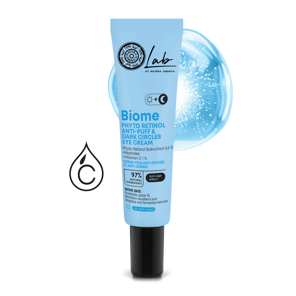 Natura Siberica Lab Biome Phyto Retinol Oční krém 30 ml