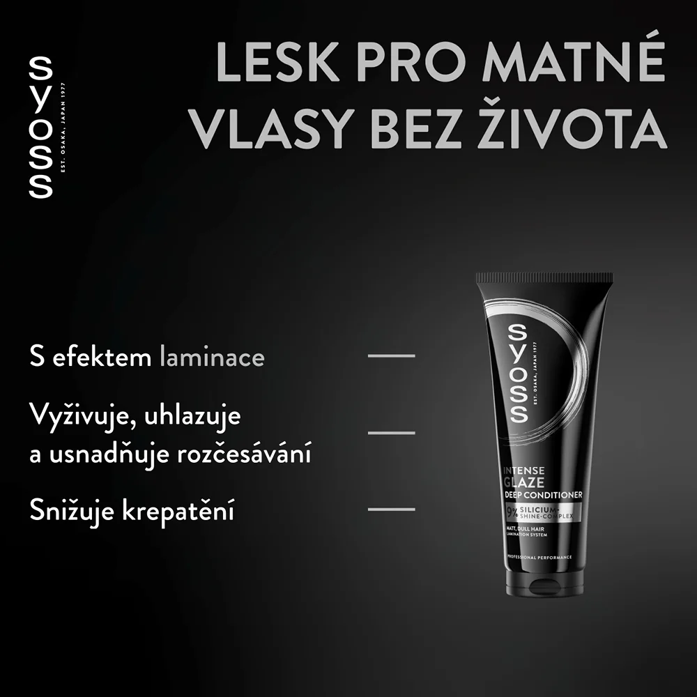 Syoss Intense Glaze hloubkový kondicionér 250 ml