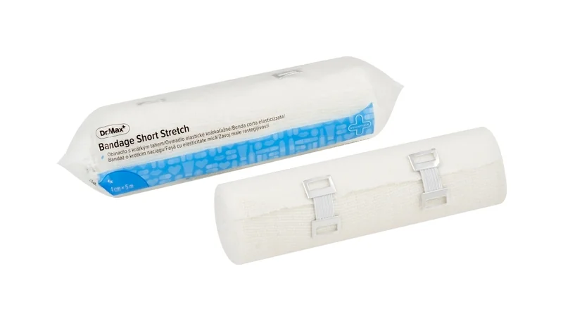 Dr. Max Bandage Short Stretch 14 cm x 5 m obinadlo s krátkým tahem 1 ks