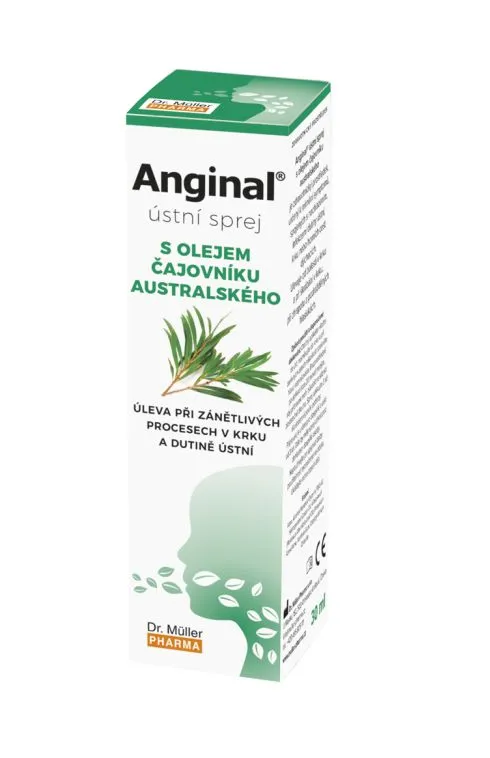 Anginal Ústní sprej s olejem čajovníku australského